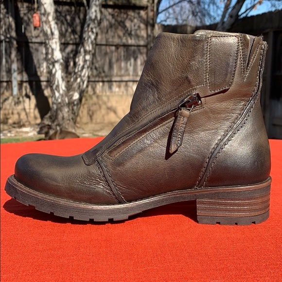 Jafa 402 Zipper Ankle Boot Cactus Size 38 NWOB - Picture 2 of 10